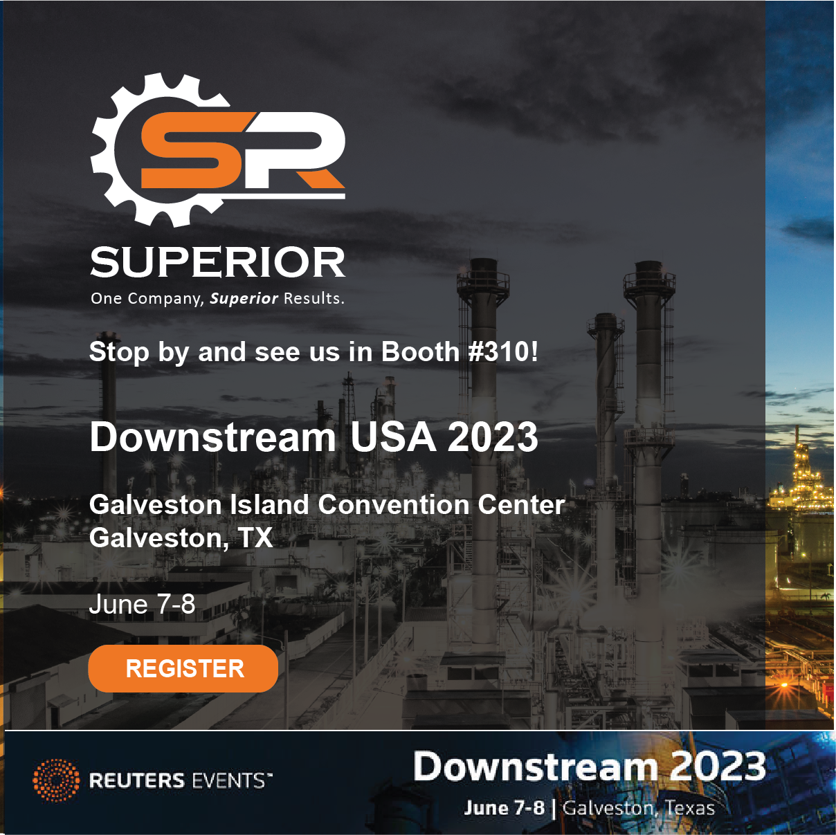 Visit Superior at Downstream USA 2023