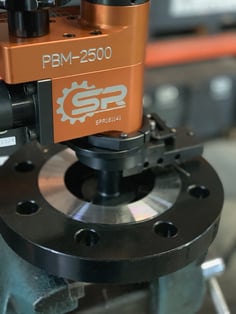 PBM-2500 Flange Facer Attachment