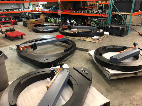 Superior's O.D. Flange Facing Machine