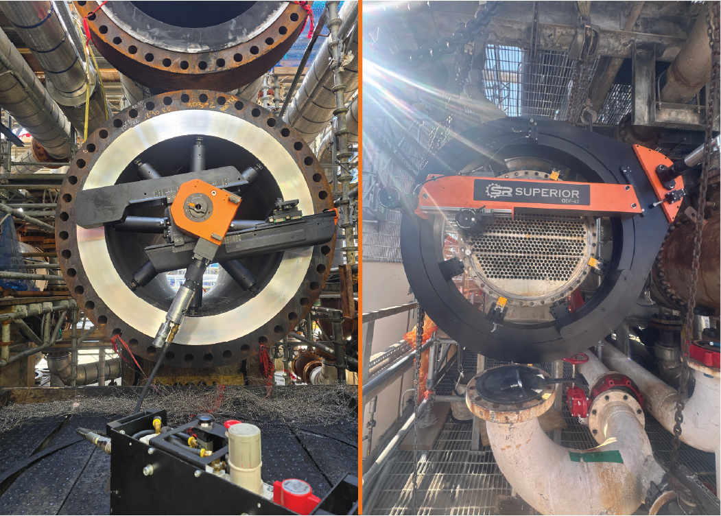 ID vs OD Mount Flange Facing Machines: What to Know | SPR