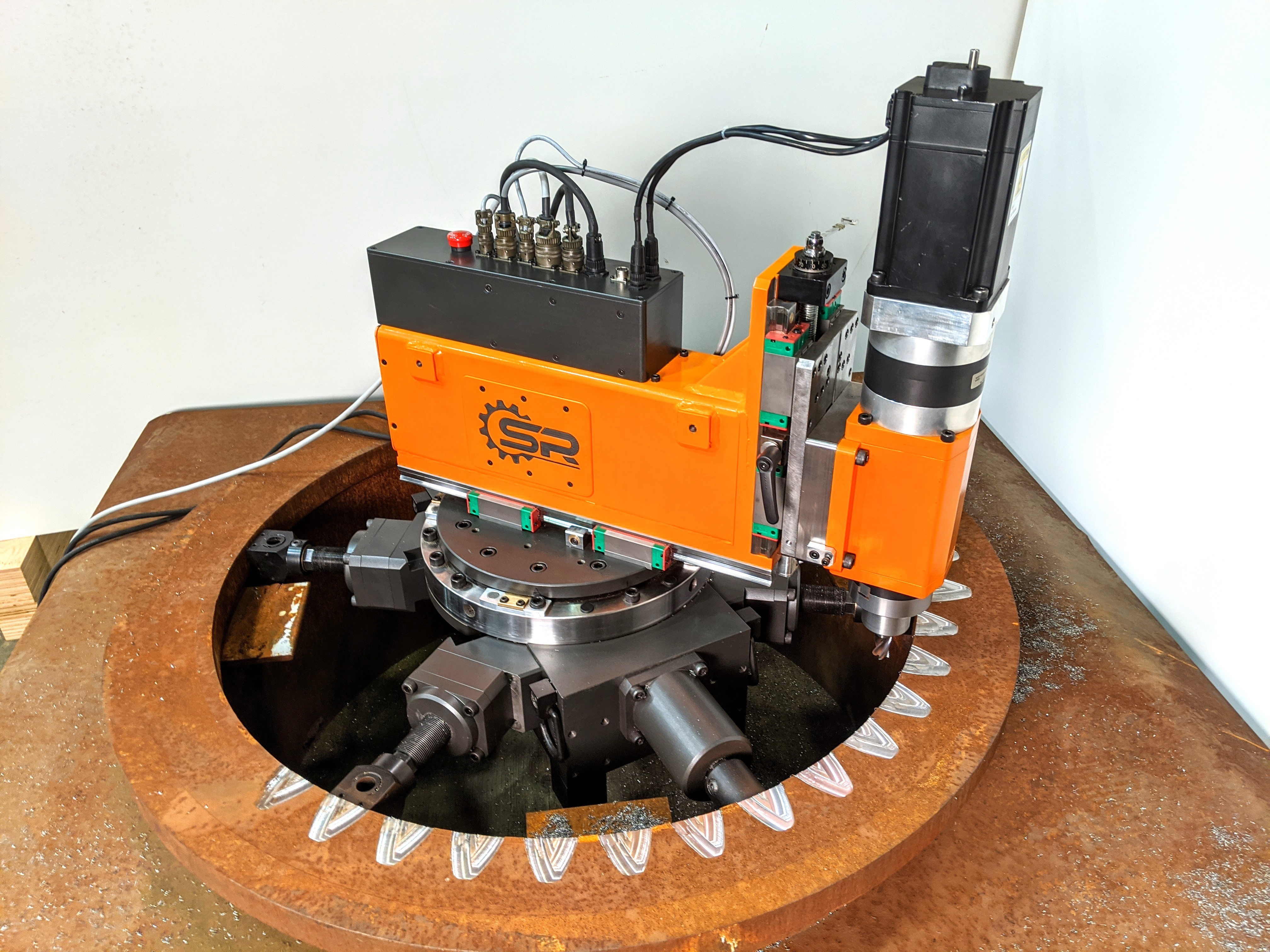 SPR’s Custom CNC Rotary Milling Machine